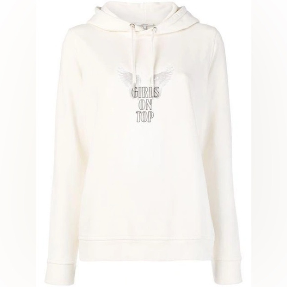 GANNI girls on top hoodie xs